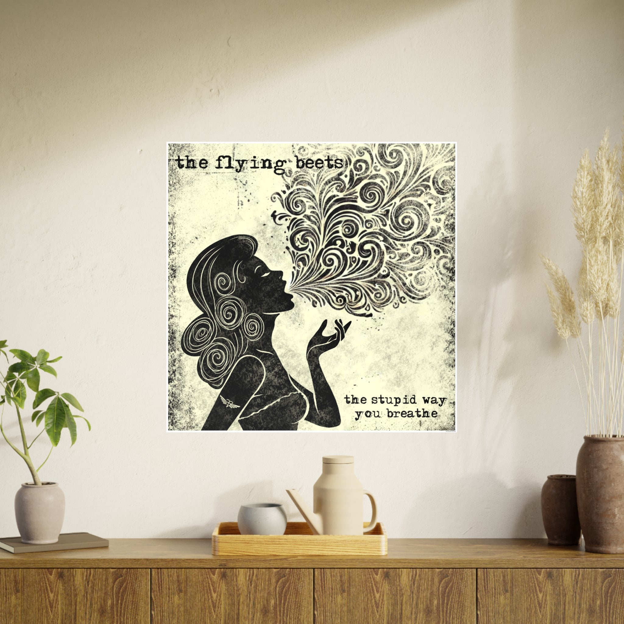 The Flying Beets - Official Album Art Poster Series - The Stupid Way You Breathe